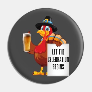 Let The Celebration Begins Pin