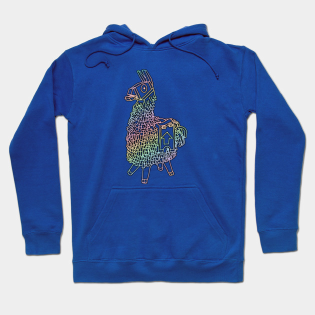 Fortnite Llama Pastel Fortnite Llama Sudadera Con Gorro - fortnite llama pastel