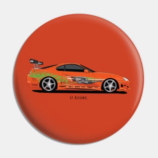 Supra Mk IV - Fast And Furious Pin