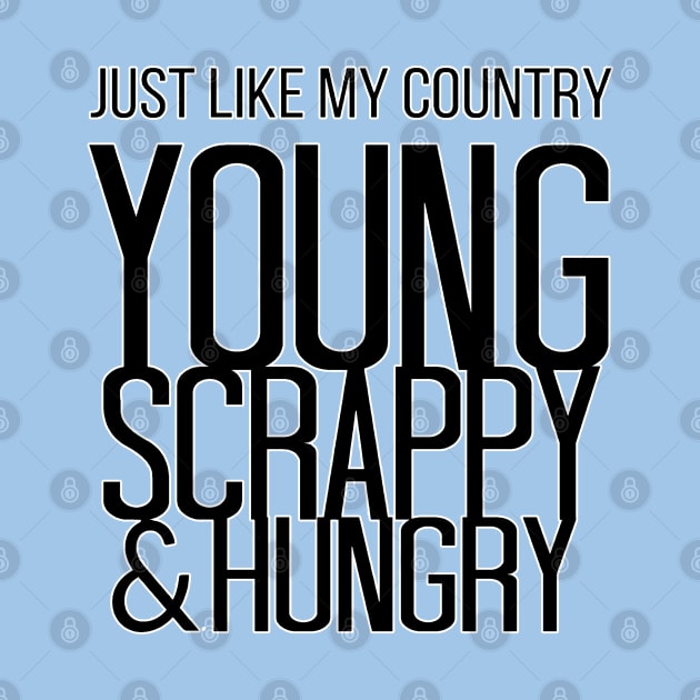 Young Scrappy Hungry by Jen Talley Design