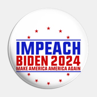Impeach Biden 2024 Pin