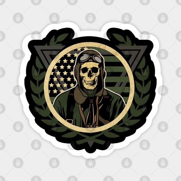 Aviator of Death Magnet by CTShirts