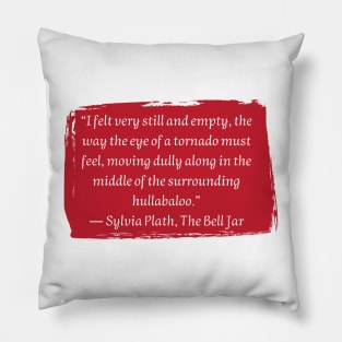 Sylvia Plath Pillow
