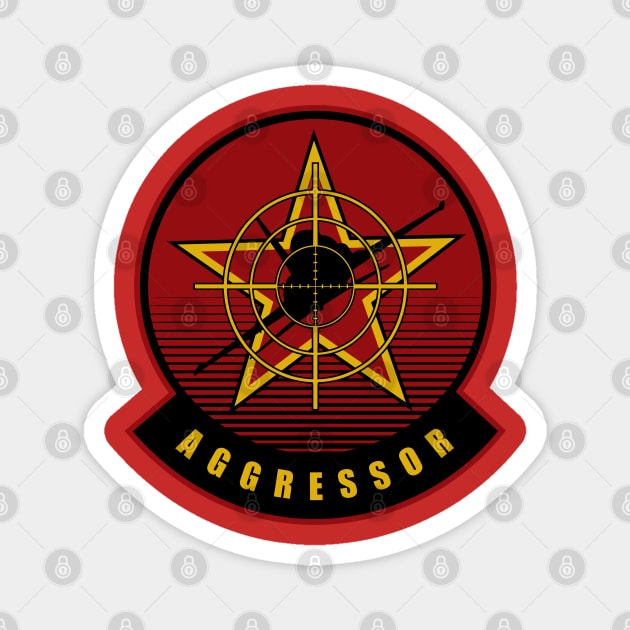 F-5 Aggressor Patch Magnet by TCP