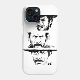 The Good, The Bad, And The Ugly // Vintage Style Design Phone Case