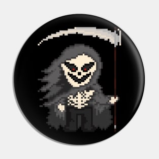 Pixel Monster Grim Reaper Pin