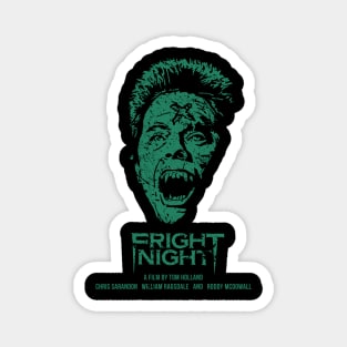 Fear and horror in a Vampire Fright Night Magnet