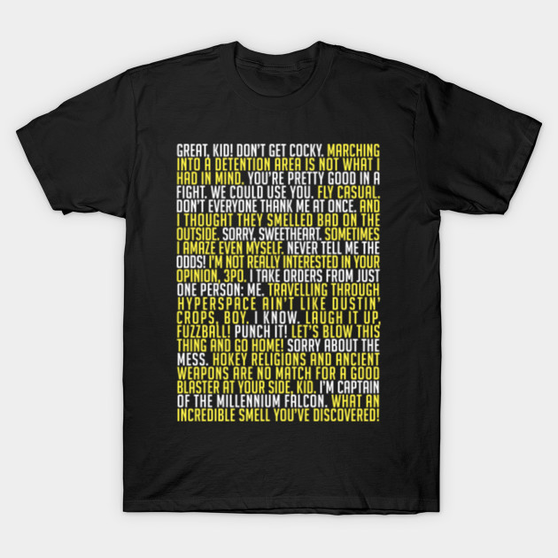 han solo shirt