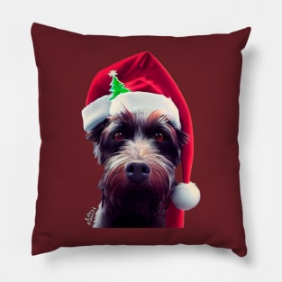 Christmas Funny dog Pillow