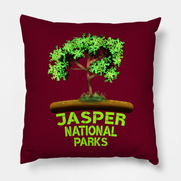 Jasper National Park Pillow by MoMido