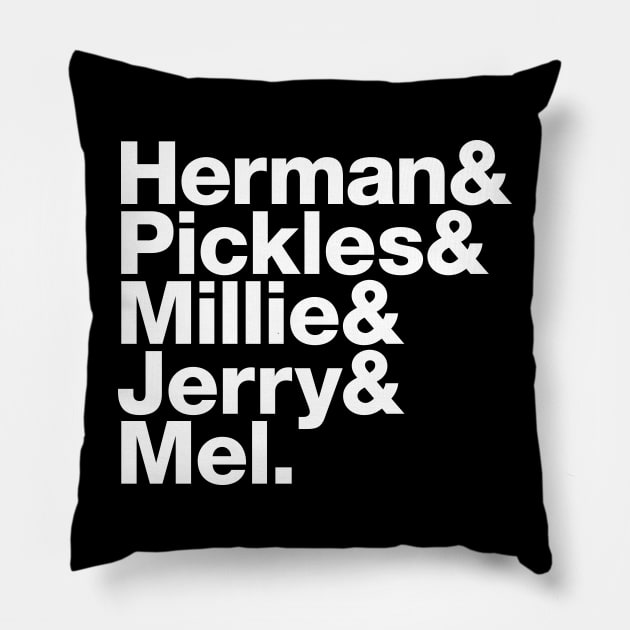 Dick Van Dyke Show Support: Experimental Jetset Pillow by HustlerofCultures