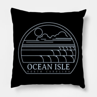 Ocean Isle, NC Summertime Vacationing Pillow