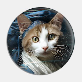 Cat's Pearl Elegance Pin