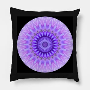 Vanilla Lily Mandala II Pillow