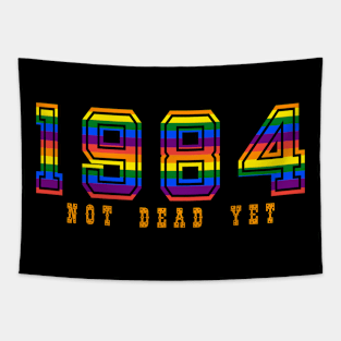 1984 NOT DEAD YET Tapestry