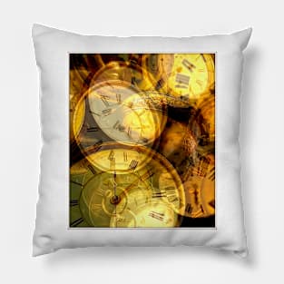 Time Flies Pillow