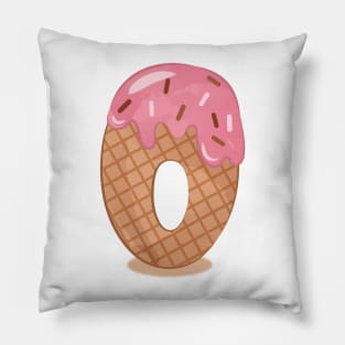 Ice cream number 0 Pillow