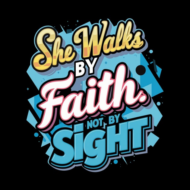 She walks by faith by HopeSpark