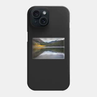 Rain on Mirror Lake Phone Case