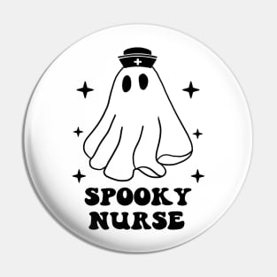 Spooky Nurse Pin