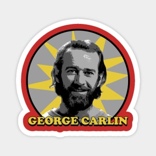 George Carlin Portrait Magnet