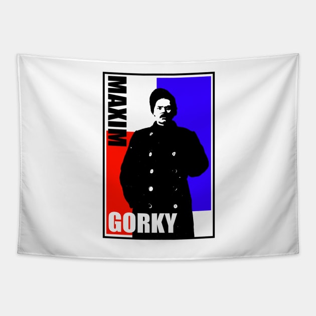 Maxim Gorky-4 Tapestry by truthtopower