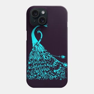 Beardsley Art Nouveau Peacocks Phone Case