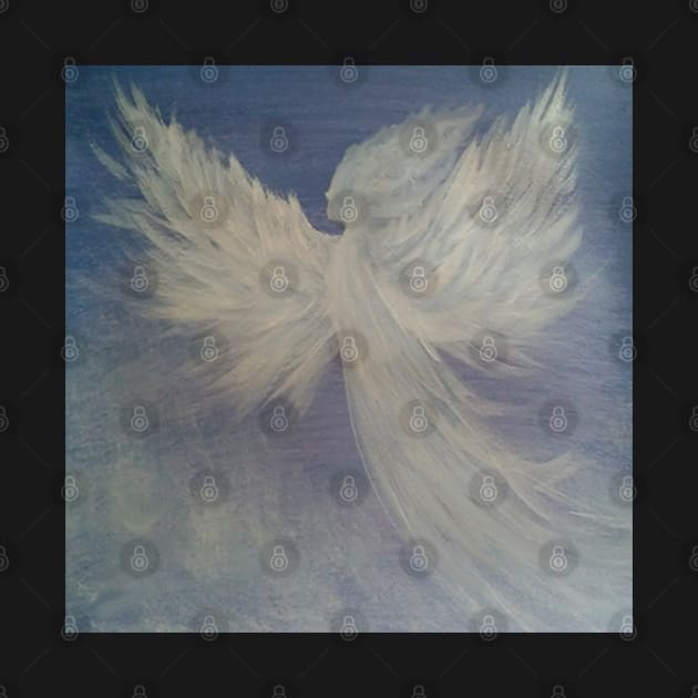 Angel Watching Over Us Clouds Beautiful Angel design Gifts by tamdevo1