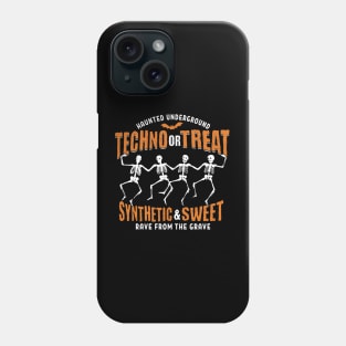 TECHNO - Or Treat Halloween Sweet (White) Phone Case