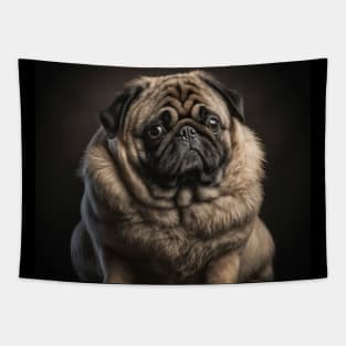 Chunky Pug Tapestry