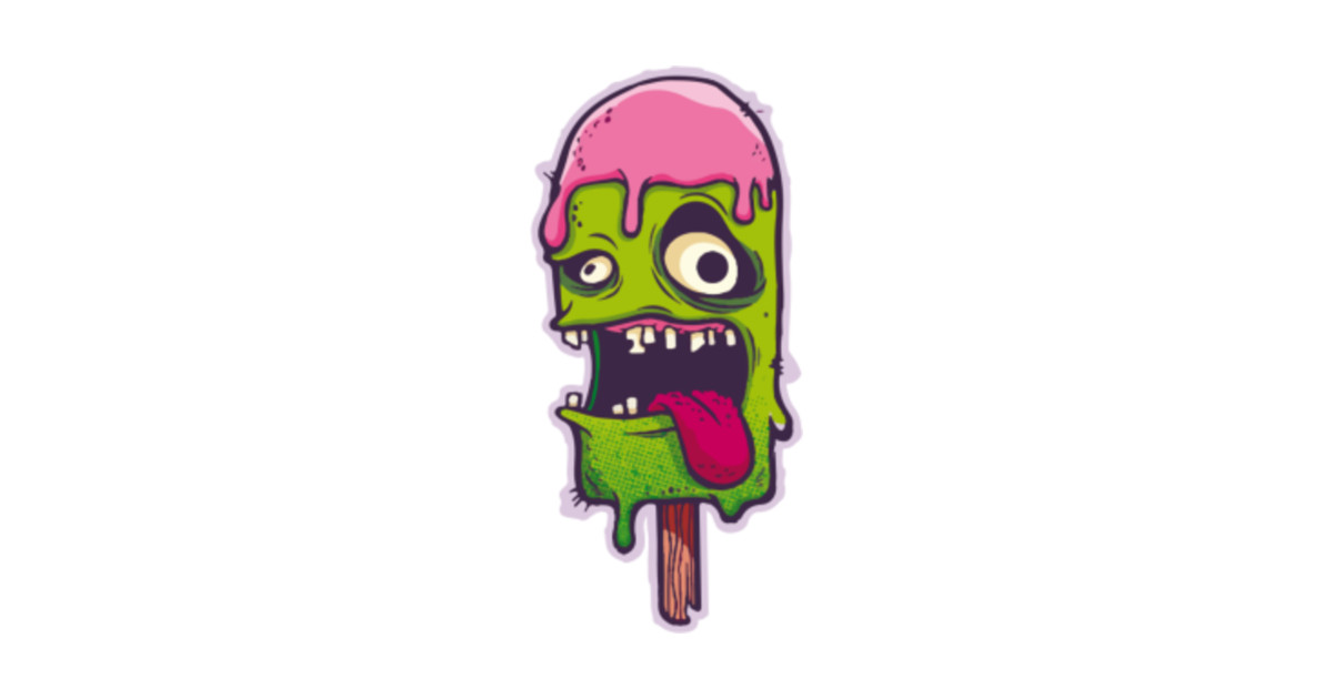 Zombie Ice Cream Zombie Ice Cream Phone Case TeePublic