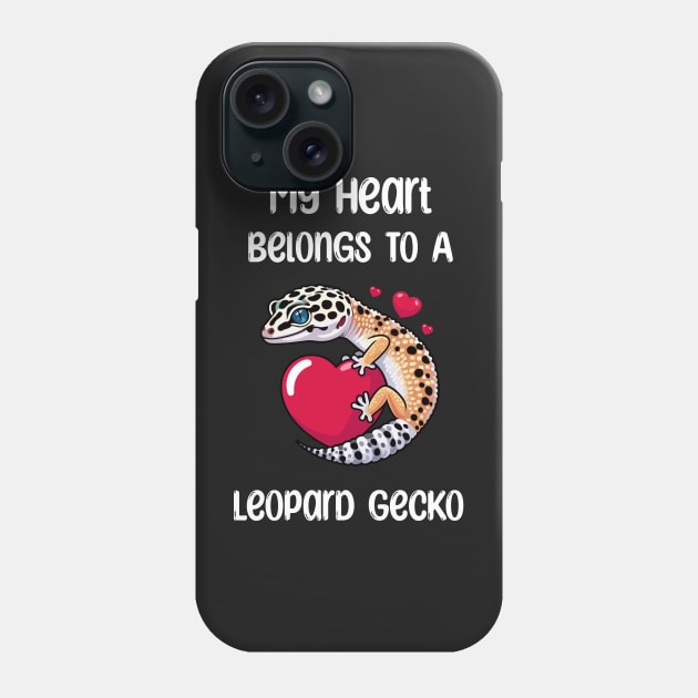 Leopard Gecko Phone Case by dinokate