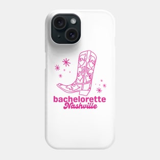 Cute Nashville Bachelorette Party in Pink Phone Case