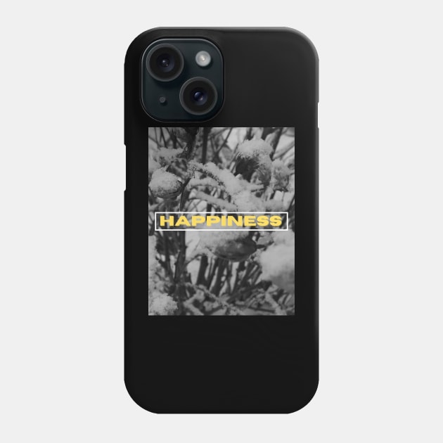 True Happiness comes in Yellow! Phone Case by FCCT Graphics