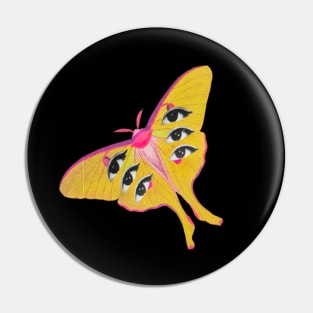 Hermit Butterfly Pin