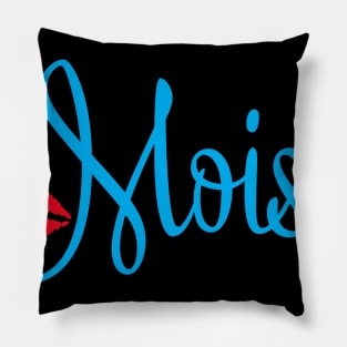 Moist Back Print Pillow