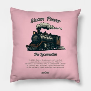 Steam Power | The Locomotif History Pillow