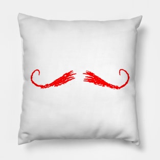 Just the 'Stache Pillow