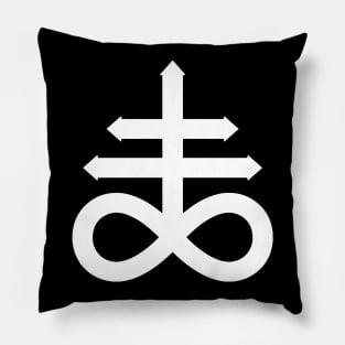 Leviathan goth symbol Pillow