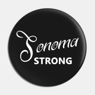 Sonoma Strong Pin