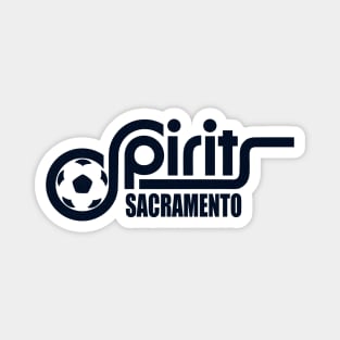 Defunct Sacramento Spirits ASL Soccer 1976 Magnet