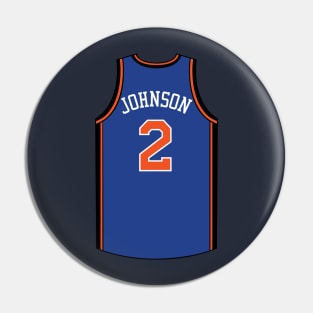 Larry Johnson New York Jersey Qiangy Pin