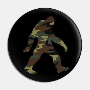 Camo Sasquatch Pin