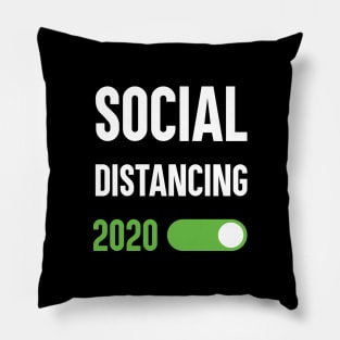 Social Distancing 2020 On Pillow