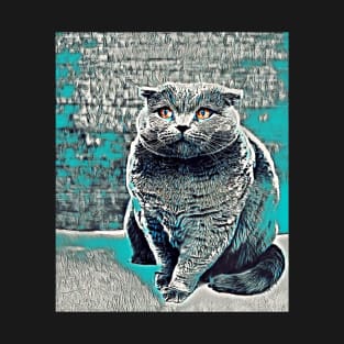 British Shorthair cat T-Shirt