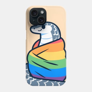 Comfy Womfy Furry Pride Snake LGBTQ Rainbow Phone Case