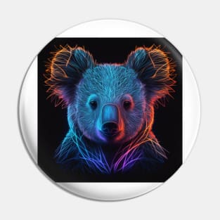 Koala Neon Art 2 Pin