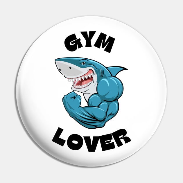 Gym Lover Pin by Digital-Zoo