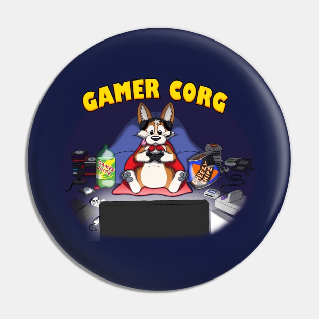 Gamer Corg Pin by ProfessorThorgi