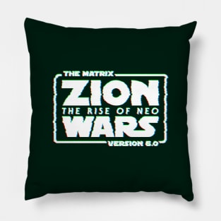 Zion Wars Glitch Pillow